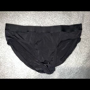 Black Calvin Klein brief size XL